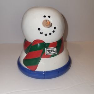 Yankee Candle Snowman Candle Holder